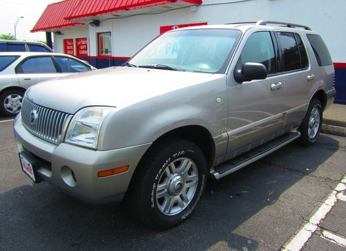 2003 mercury mountaineer 4.6l v8 premier awd - no reserve - lexington, ky