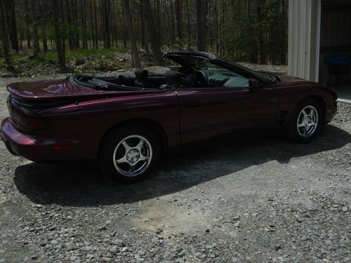 2002 pontiac firebird base convertible 2-door 3.8l