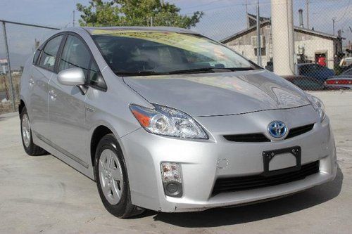 2010 toyota prius hybrid salvage repairable rebuilder only 42k miles runs!!!
