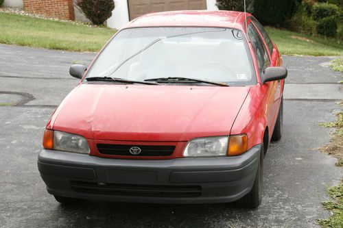 1996 toyota tercel **35+mpg** automatic needs engine work