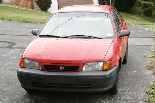 1996 toyota tercel **35+mpg** automatic needs engine work