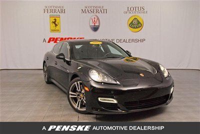 2012 porsche panamera turbo~carbon interior~rear camera~sport chrono~park assist