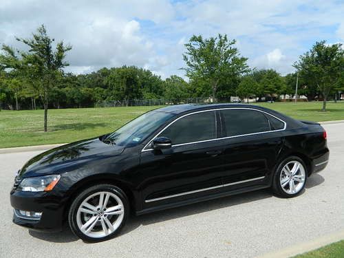 2012 volkswagen passat 3.6 sel dsg premium black only 11k miles -- free shipping