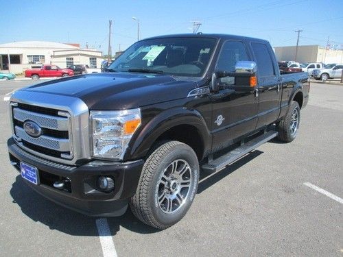 Platinum leather loaded 4x4 fx4 3/4 ton pecan navigation sunroof