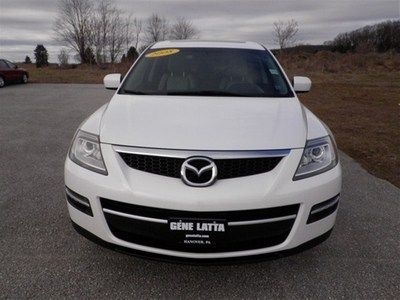 2008 Mazda CX-9 Grand Touring White 54k miles Roof Very Clean AWD, image 4