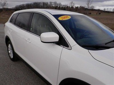 2008 Mazda CX-9 Grand Touring White 54k miles Roof Very Clean AWD, image 5