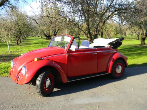 1970 volkswagen convertible beetle vw bug needs finishing great winter project