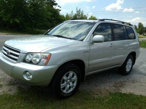 2003 toyota highlander limited sport utility 4-door 3.0l