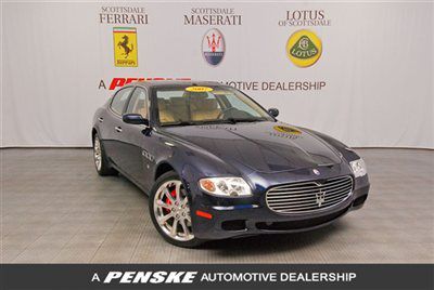 2007 maserati quattroporte automatic~htd seats~ball polished wheels~like 2008