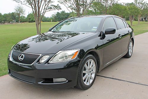 2006 lexus gs300 89k miles - navigation - back-up camera - heated &amp; cooled seat