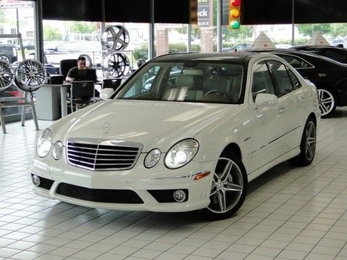E63 amg! pano! keyless! navi! artic white!