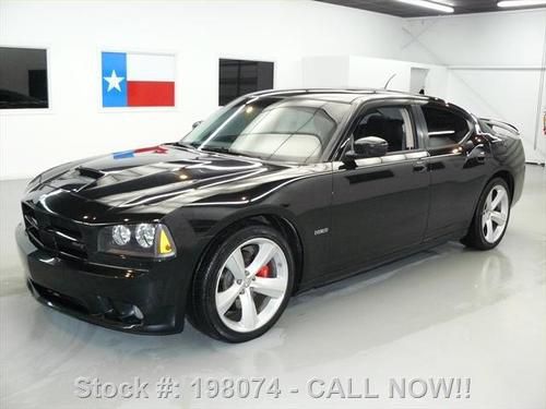 2008 dodge charger srt-8 hemi htd leather sunroof 27k! texas direct auto