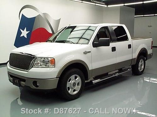 2006 ford f-150 king ranch sunroof htd leather 20's 67k texas direct auto