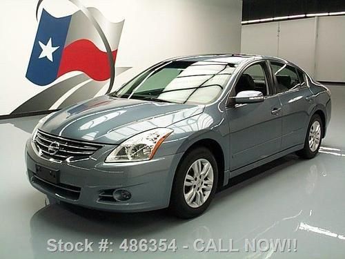 2010 nissan altima sl htd leather sunroof rear cam 49k texas direct auto