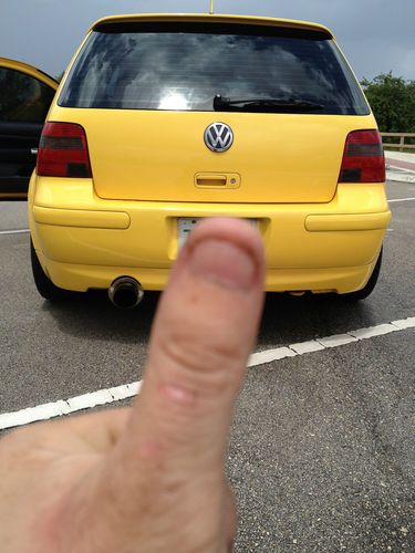 VOLKSWAGEN GTI 20TH AE YELLOW IMOLA, image 3