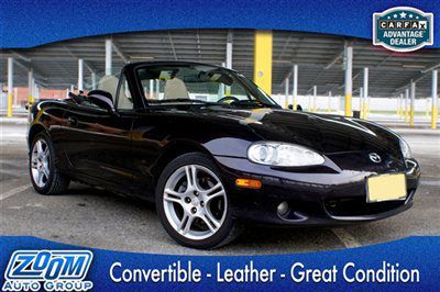 2004 mazda mx-5 miata ls convertible - service records - finance - warranty