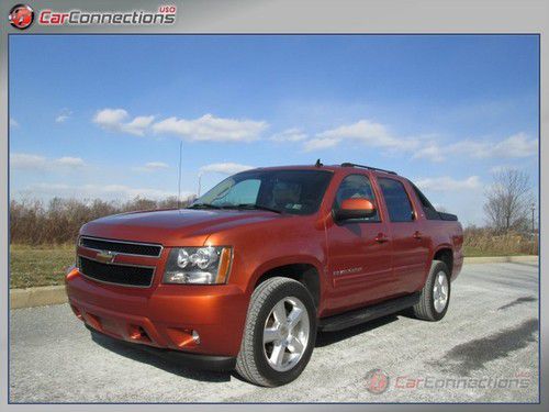 2007 chevrolet avalanche ltz loaded navigation dvd backup camera sunburst orange