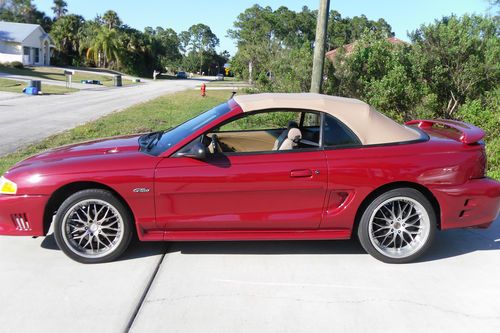 1997 ford mustang gt convertible 2-door 4.6l