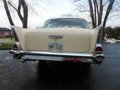 1957 Chevrolet 150.  Four Door Sedan.  Factory A/C.  Only 12,500 Miles!, image 5