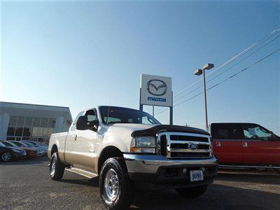 4x4 lariat powerstroke diesel lariat low miles wont last long 866-299-2347