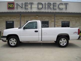 06 chevy 4wd truck 4.8 v8 auto 86k mi alloy rims 1 owner net direct auto texas