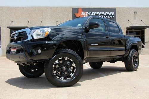 13 toyota tacoma v6 4x4 suspension lift custom wheels factory warranty