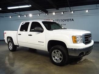 2011 white sierra sle! 4 wheel drive leather