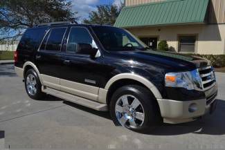 2007 ford expedition eddie bauer 4x4-loaded every option-nav-sunroof-dvd-new!!