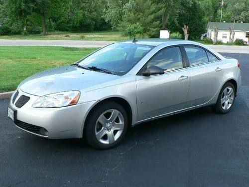 2009 pontiac g6 sedan 4-door clean, 1 owner, only 47k miles