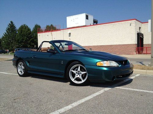 1997 ford mustang gt cobra steeda vortech supercharged convertible 54k miles