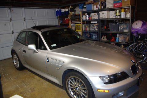 Z3 coupe, excellent condition, silver, the coupe is a rare body type.