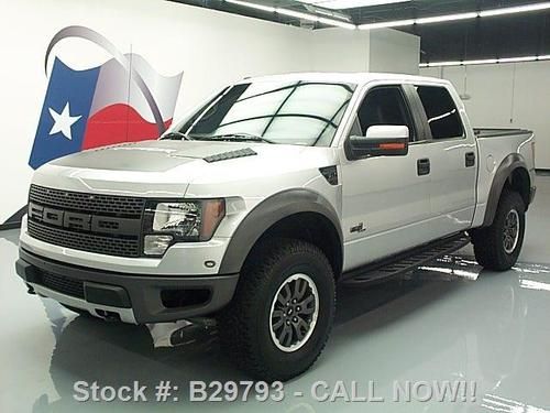 2011 ford f-150 svt raptor 6.2l 4x4 sunroof nav 22k mi texas direct auto