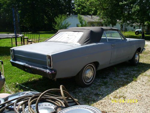 1966 Ford fairlane convertible parts