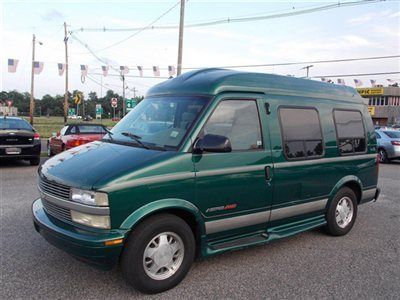 2000 chevrolet astro high top conversion van awd santa fe runs well!