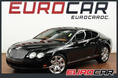 Gt mulliner coupe highly optioned dark stain wood veneer heated seats navi