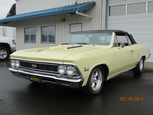 1966 chevelle ss convertible big block 4 speed posi