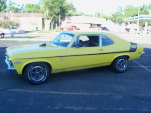 1970 "yenko" duece nova yellow coupe