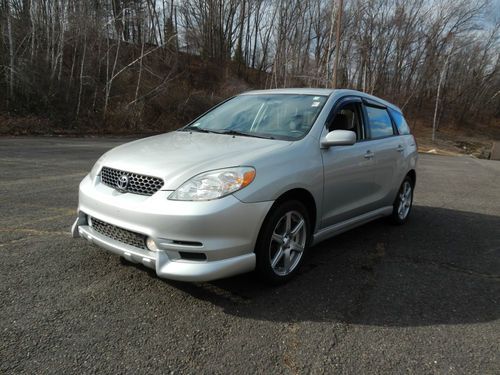 2003 toyota matrix xr wagon 4-door 1.8l no reserve 5 speed manual low mileage