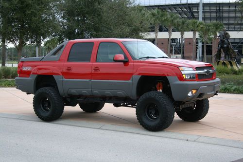 2002 chevrolet avalanche  z71 super charged 5speed manual 37" 4x4 9" lift fast