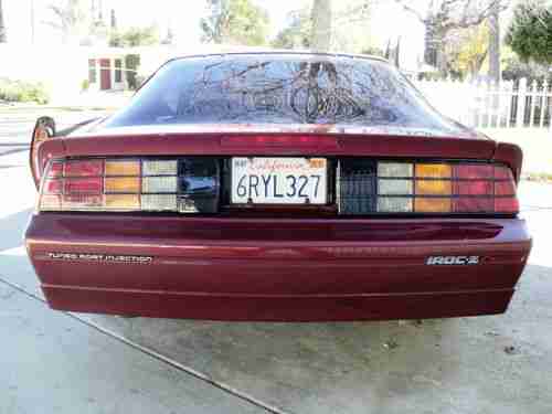 1987 Camaro IROC-Z 5.0L With T.P.I. and  Automatic Transmission Mint Restored, US $8,500.00, image 7