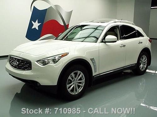 2011 infiniti fx35 premium sunroof nav dvd 360 cam 34k texas direct auto