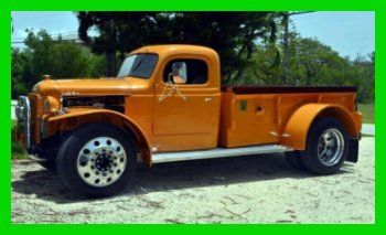 1940 dodge power wagon 5.9l v6 diesel leather cd red oak bed