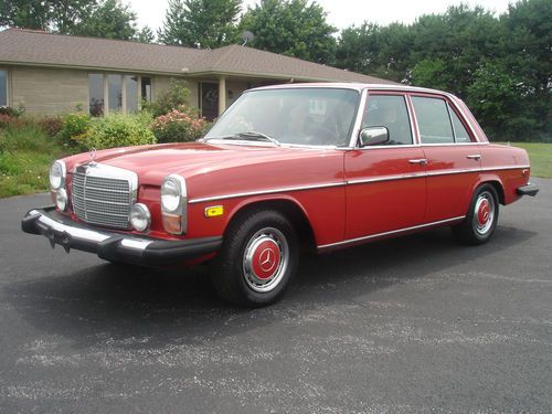 1976 mercedes benz 300d one owner mint condition no reserve!!