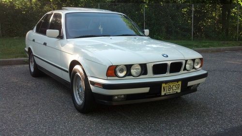 1994 bmw 530i 5-speed loaded v8 service records maintenance rare like 540 540i