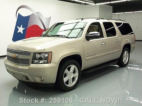 2007 chevy suburban ltz sunroof nav dvd rear cam 41k mi texas direct auto