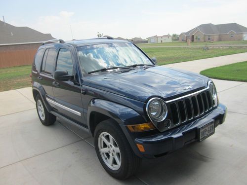 2007 jeep liberty limited sport utility 4-door 3.7l