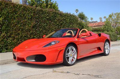 2008 ferrari 430 spider. carbon ceramic brakes. 8400 miles. carbon fiber.