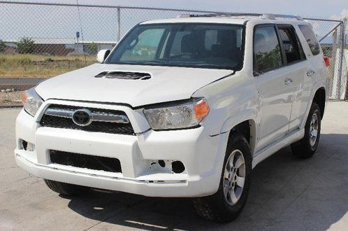 2010 toyota 4runner sr5 4wd damaged salvage economical priced to sell wont last!