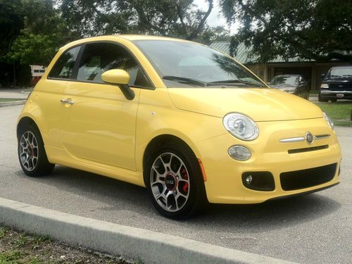 2012 fiat 500 sport hatchback 2-door 1.4l