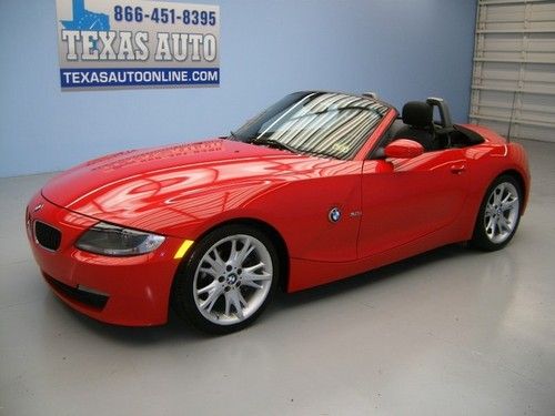 We finance!!!  2008 bmw z4 3.0i roadster auto nav 18 rims cd 2 keys texas auto